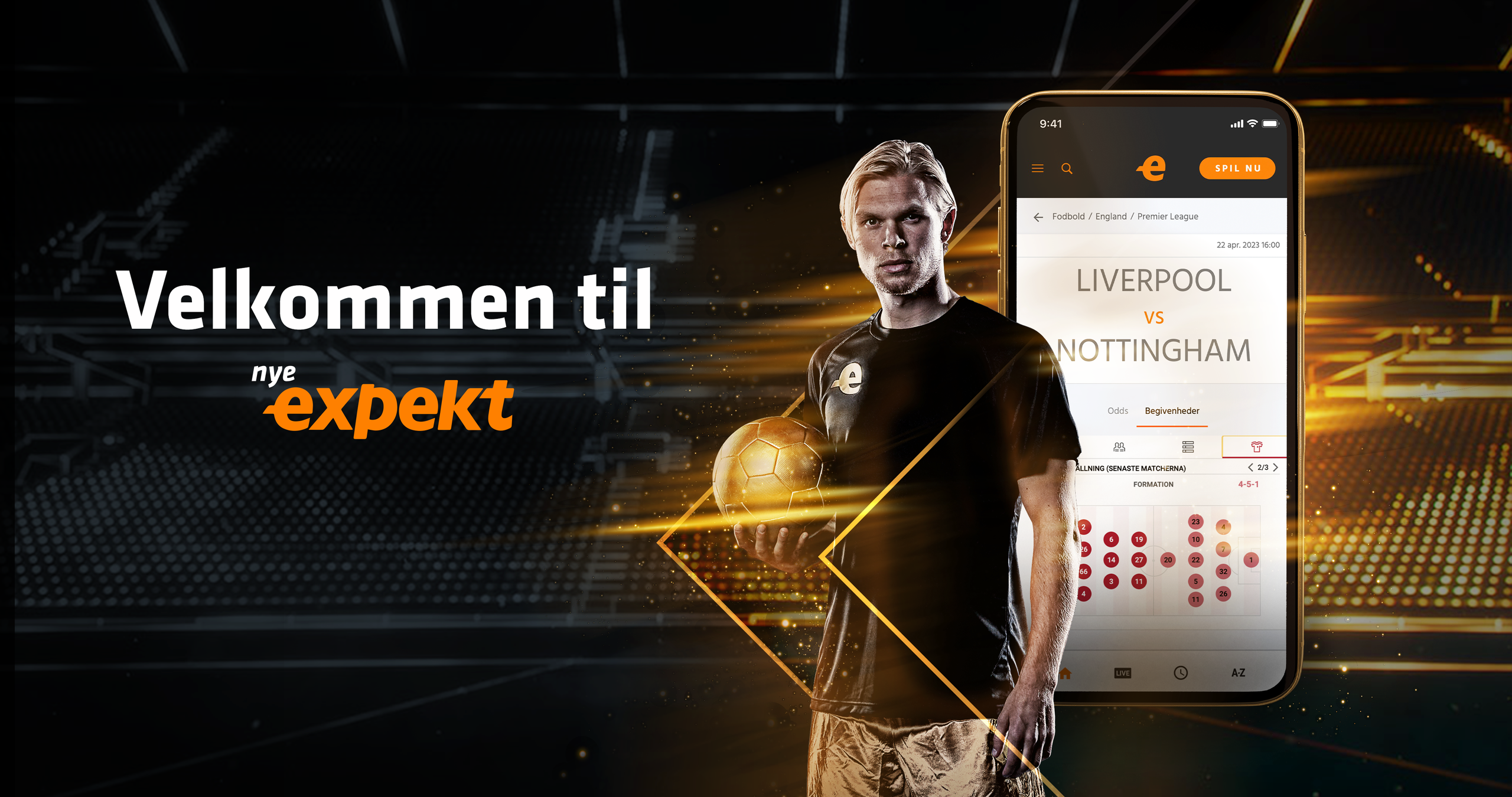 LeoVegas Group launches “nye expekt” in Denmark, strengthening the sports betting offering