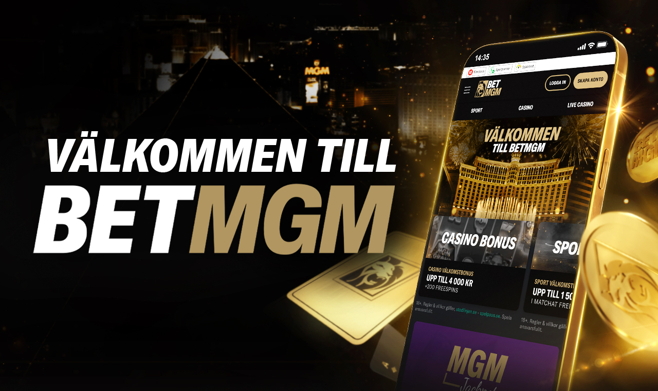 BetMGM launched in Sweden!